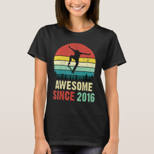 6. Geburtstag Skateboard 6 Jahre alt Phantastisch T-Shirt