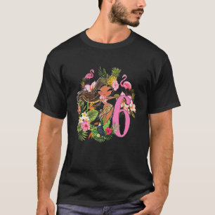 6. Geburtstag Tiki Party Summer Hula Hawaiian Luau T-Shirt