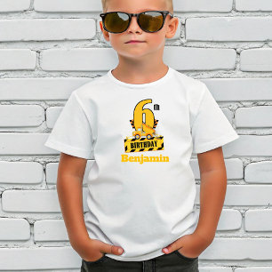 6. Geburtstags-Dump-Druck-Baustellen-Party T-Shirt