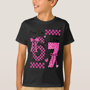 6. Geburtstags-Outfit für Mädchen 6 Jahre altes Ge T-Shirt