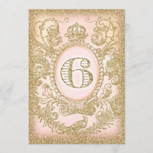 6. Geburtstags-Traumgroßes Einladung