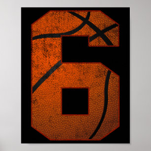 6. Geburtstagsfeier 6. 6. Geburtstag Bysketbyll Ge Poster