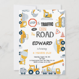 6. Geburtstagsfeier Einladung des Baumeisters