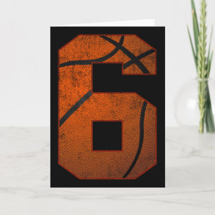 6. Geburtstagsfeier Sechs 6 Jahre alter Sketll Geb Karte