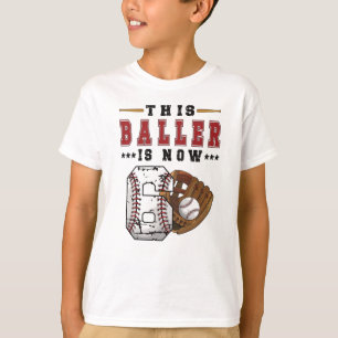 6. Geburtstagsgeschenk Baseball Spieler 6 Jahre al T-Shirt