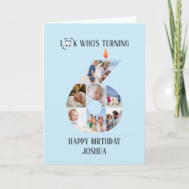 6. Geburtstagskarte Karte