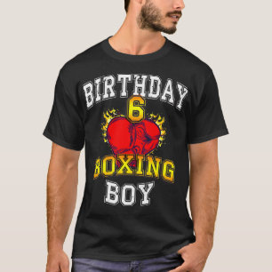 6. Geburtstagskind Boxen 6 Jahre T-Shirt