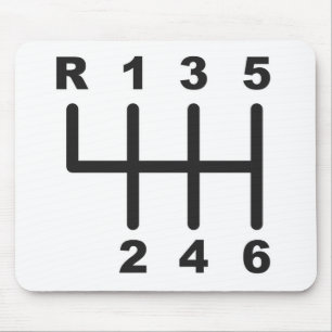 6 Geschwindigkeits-Schiebetor Mousepad