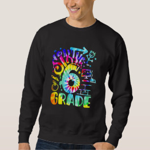 6. Grade Graffiti 6. Klasse zurück zum Schuljungen Sweatshirt