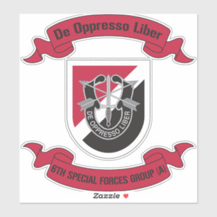 6. Gruppe der Sondereinheiten (Im Flugzeug) 6. SFG Aufkleber