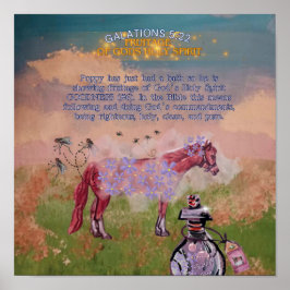 6 Gutes FRUITAGE DER GEGENSTÄNDE Heiliger Geist Poster