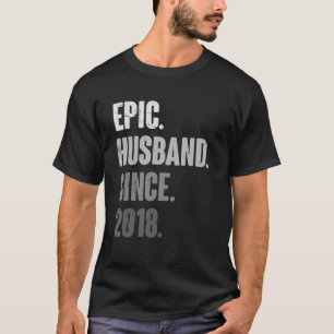 6. Hochzeitstag Bester epischer Husband Sin T-Shirt
