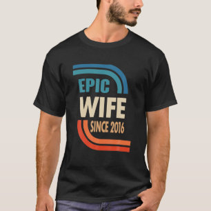 6. Hochzeitstag für sie - Epische Ehefrau seit T-Shirt