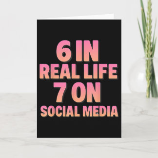 6 Im echten Leben 7 In den sozialen Medien  Karte