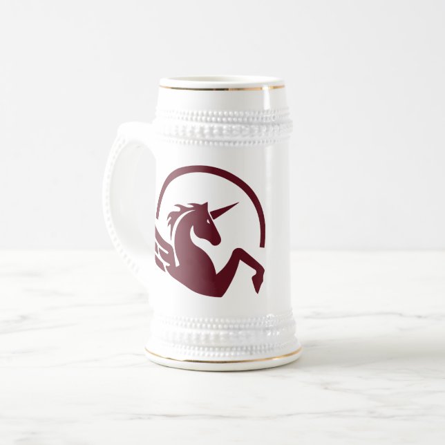 6. Im Flugzeug Bierglas (Vorderseite Links)