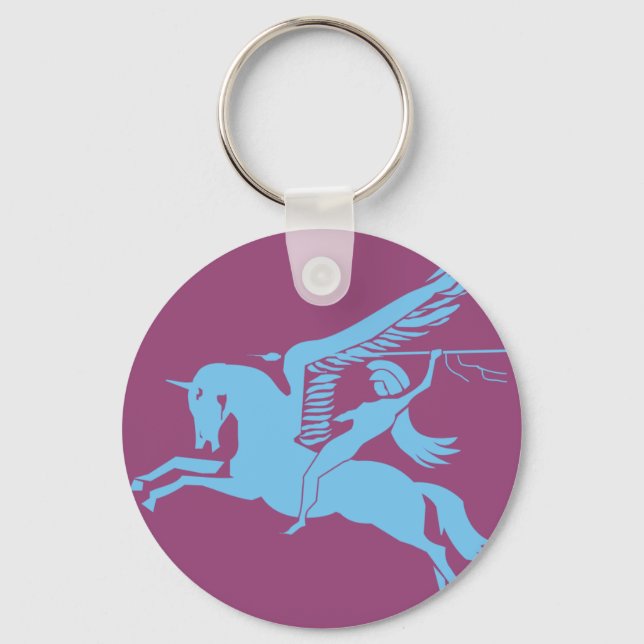 6. Im Flugzeug Schlüsselanhänger (Vorderseite)