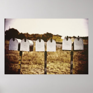 6 in einer Reihe {You've got mail-Serie} Poster