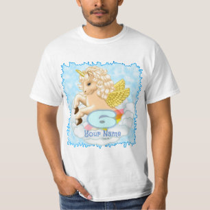6 Jahre alt Geburtstag Unicorn T-Shirt