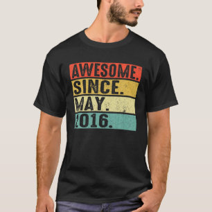 6 Jahre alt Großartig seit Mai 2016 6. Geburtstag T-Shirt
