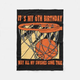 6 Jahre Altes Glück 6. Geburtstag Bysketbyll 6. Ge Fleecedecke