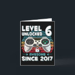 6 Jahre Bday Son Boy Funny Gamer 6. 6. Geburtstag Karte<br><div class="desc">6 Jahre Bday Son Boy Funny Gamer 6. 6. Geburtstag</div>