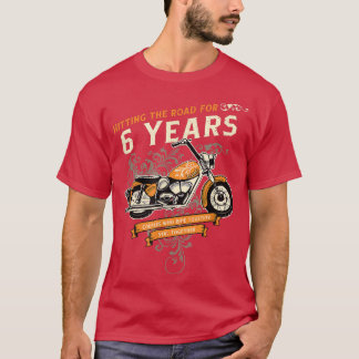 6 Jahre Fahrradfahrer 6. Hochzeit Ann T-Shirt