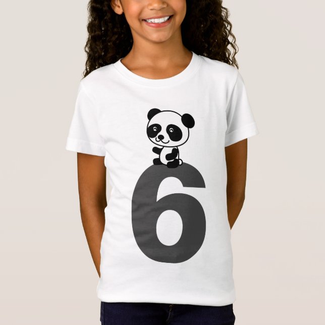 6. JAHRE PANDA-T - Shirt (Vorderseite)