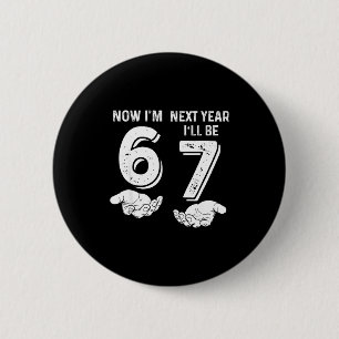 6-jähriger Geburtstag 67 Trend 6 nächstes Jahr wer Button