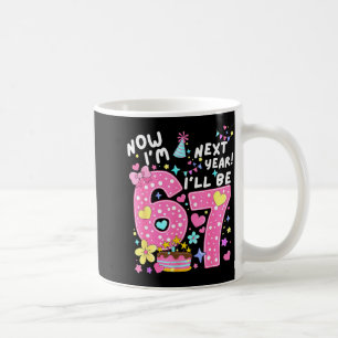 6-jähriger Geburtstag 67 Trend jetzt bin ich 6 näc Kaffeetasse