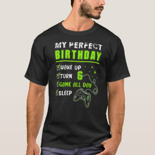 6-jähriges Gamer-Videospiel am 6. Geburtstag T-Shirt