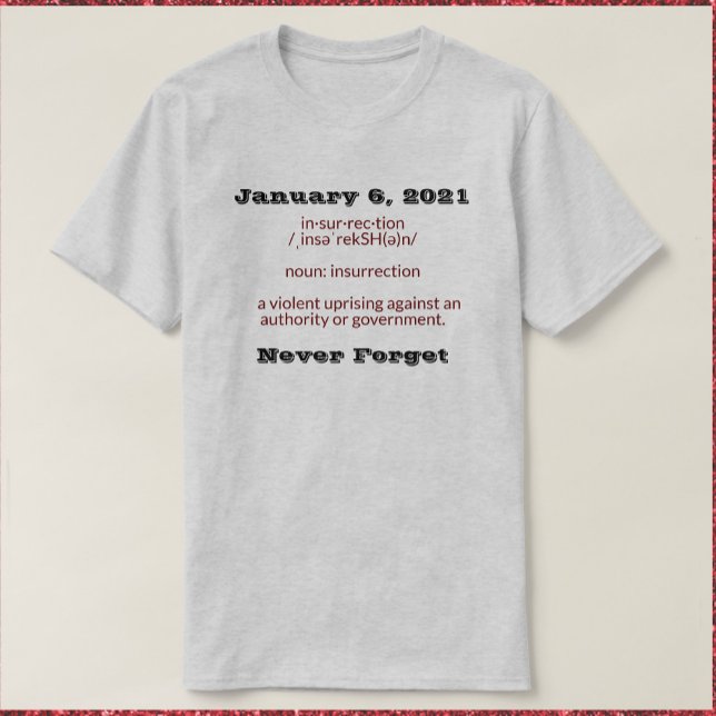 6. Januar T-Shirt (Von Creator hochgeladen)