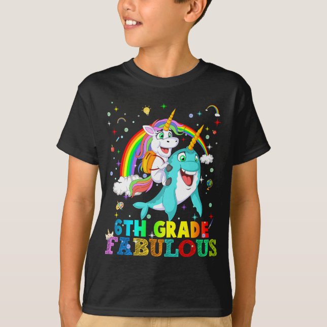 6. Klasse fantastisch T-Shirt (Vorderseite)