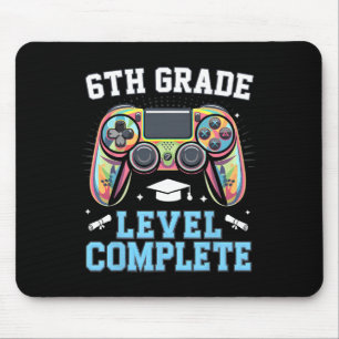 6. Klasse Level Abgeschlossen Letzter Schultag Gam Mousepad