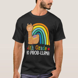 6. Klasse Nr. Prob Llama Sechster Klasse Lehrer R T-Shirt