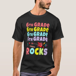 6. Klasse rockt 1. Schultag Zurück zur Schule G T-Shirt