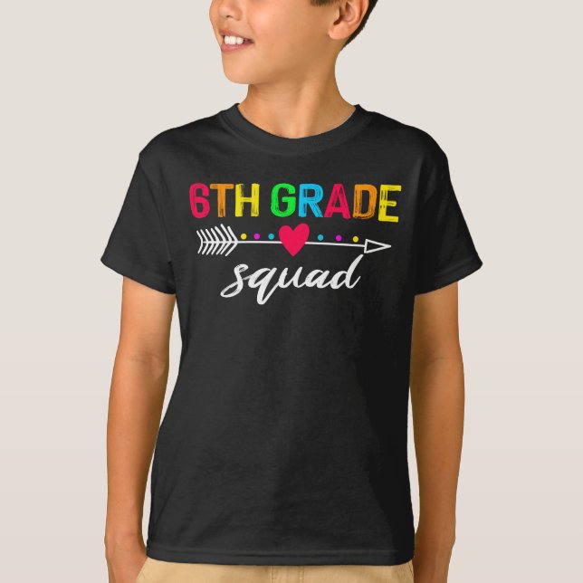 6. Klasse T-Shirt (Vorderseite)