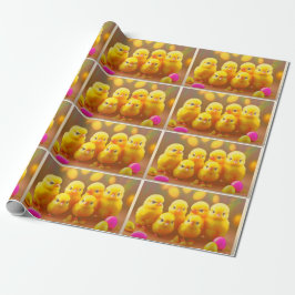 6 Kleine Osterchicks-Sammlung Geschenkpapier