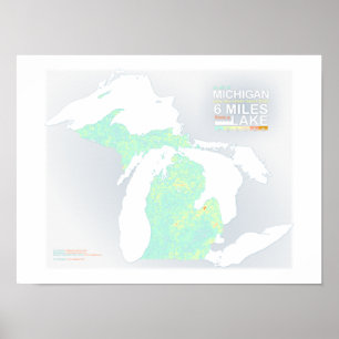 6 Meilen in Michigan Poster