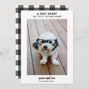 6 Meter entfernt, aber immer noch in meinem Herzen Feiertagskarte