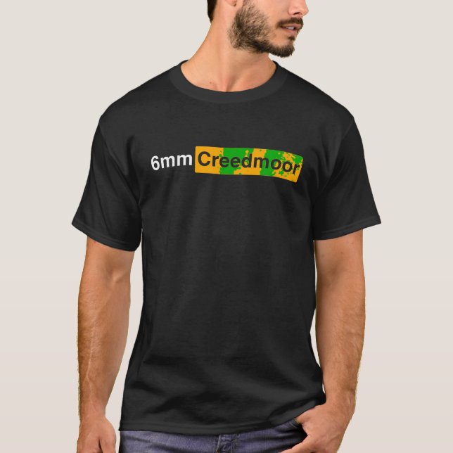 6 mm kreative Dynamisches PRS T-Shirt mit großem A (Vorderseite)