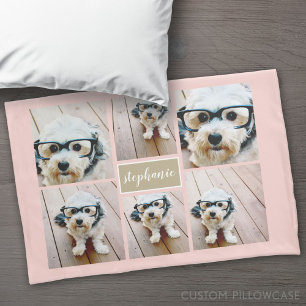 6 Name der Fotocollage Minimalistisch - Farbe bear Kissenbezug