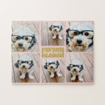 6 Name der Fotocollage Minimalistisch - Farbe bear Puzzle<br><div class="desc">Verwenden Sie Ihre quadratischen Instagram Fotos für die besten Ergebnisse! UM DEN HINTERGRUND ZU ÄNDERN - klicken Sie auf den Bereich "Anpassen" oder "Erweitert" und wählen eine Farbe im Farbwähler aus. Ein künstlerischer Weg,  um Ihre besten Foto-Sharing-Bilder anzuzeigen.</div>