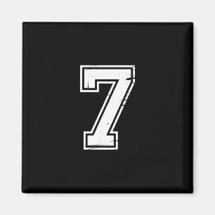 6 Nummer 67 Sechs Sieben Meme Magnet