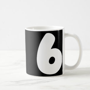 6 Nummer Sechs Sieben 67 Gen Alpha Slang T Lustige Kaffeetasse