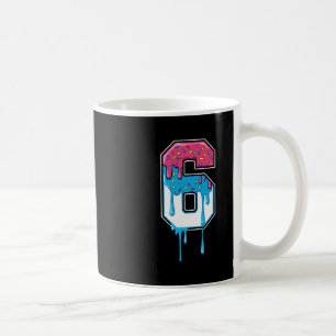 6 Nummer Sechs Team Sport Eis Drip 67 Sechs Sieben Kaffeetasse