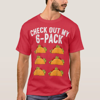 6 Pack Fitness Taco Funny Meican Gym Top für Taco 