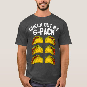 6 Pack Fitness Taco Funny Mexican Gym Top für Taco