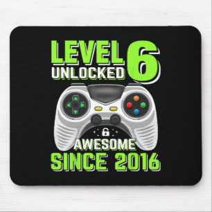 6 Phantastisches 2016-Videospiel Unlocks 6. Geburt Mousepad