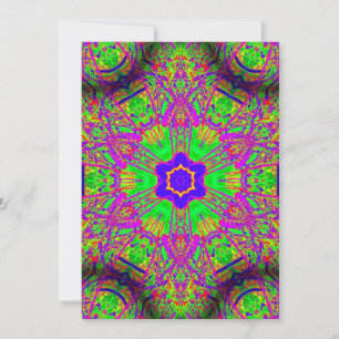 6-Punkte-Blue-Star-Hippie Groovy