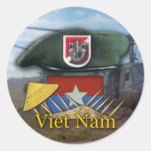 6. Spezielle Kräfte Grüne Berets Vietnam Sticker